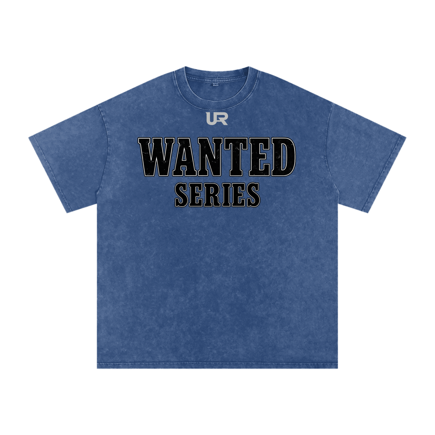 WANTES SERIES #02 Snow Washed Oversized Cotton T-Shirt