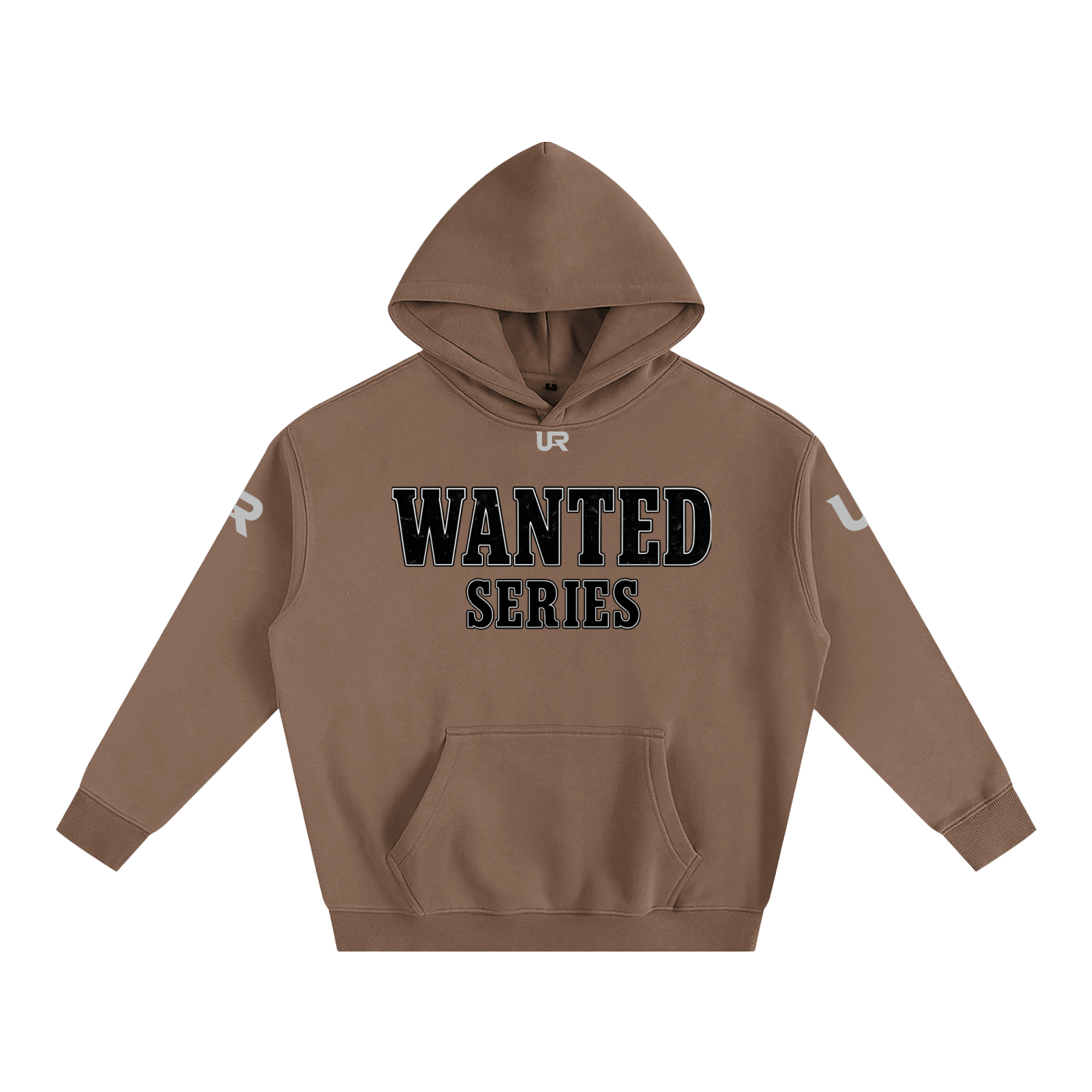 WANTED SERIES #01 Oversize Fleeced Hoodie