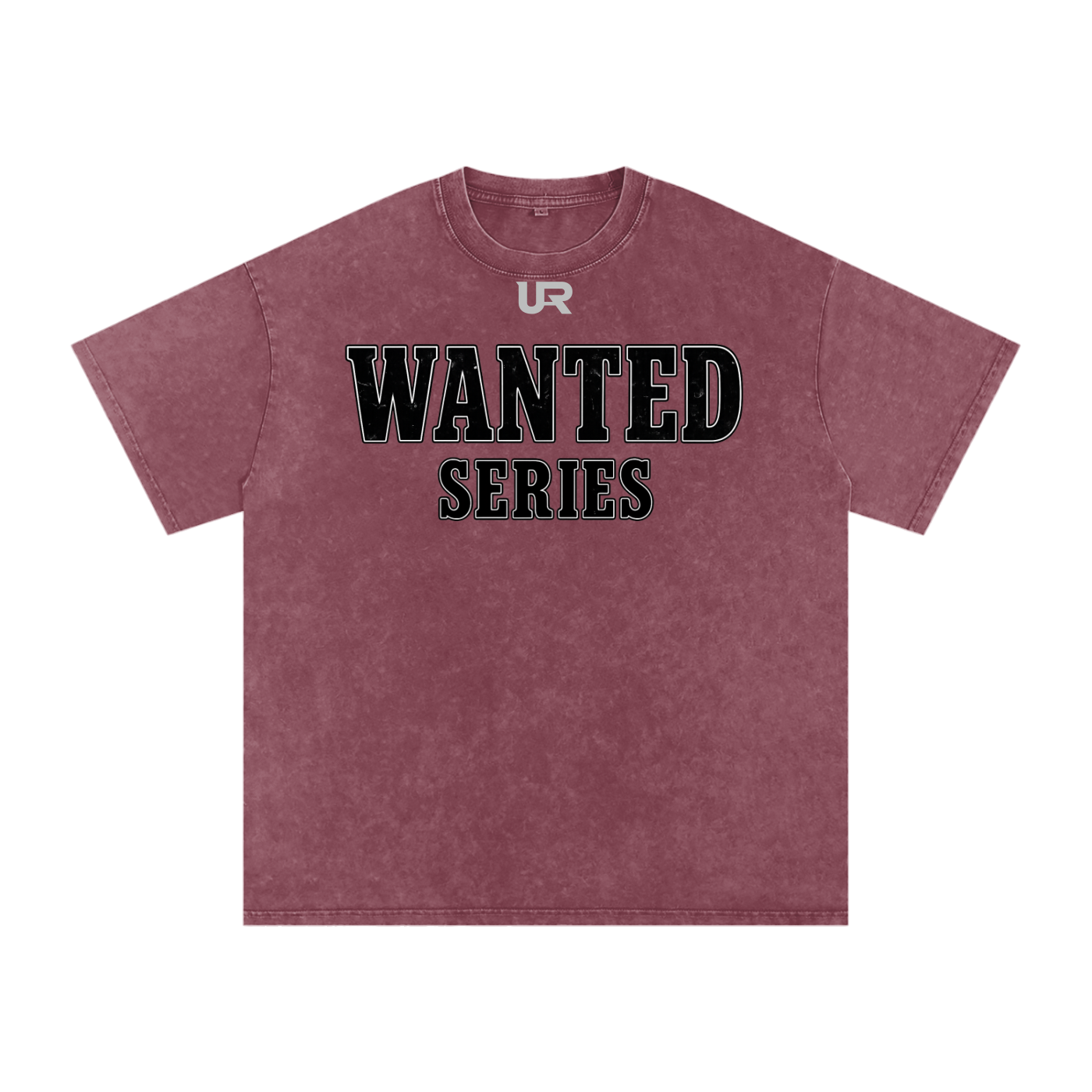 WANTES SERIES #02 Snow Washed Oversized Cotton T-Shirt