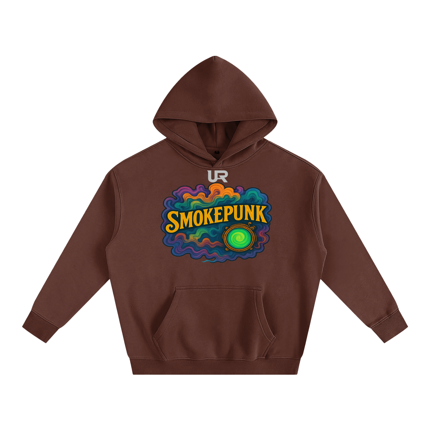 SMOKEPUNK #02 Oversize Fleeced Hoodie
