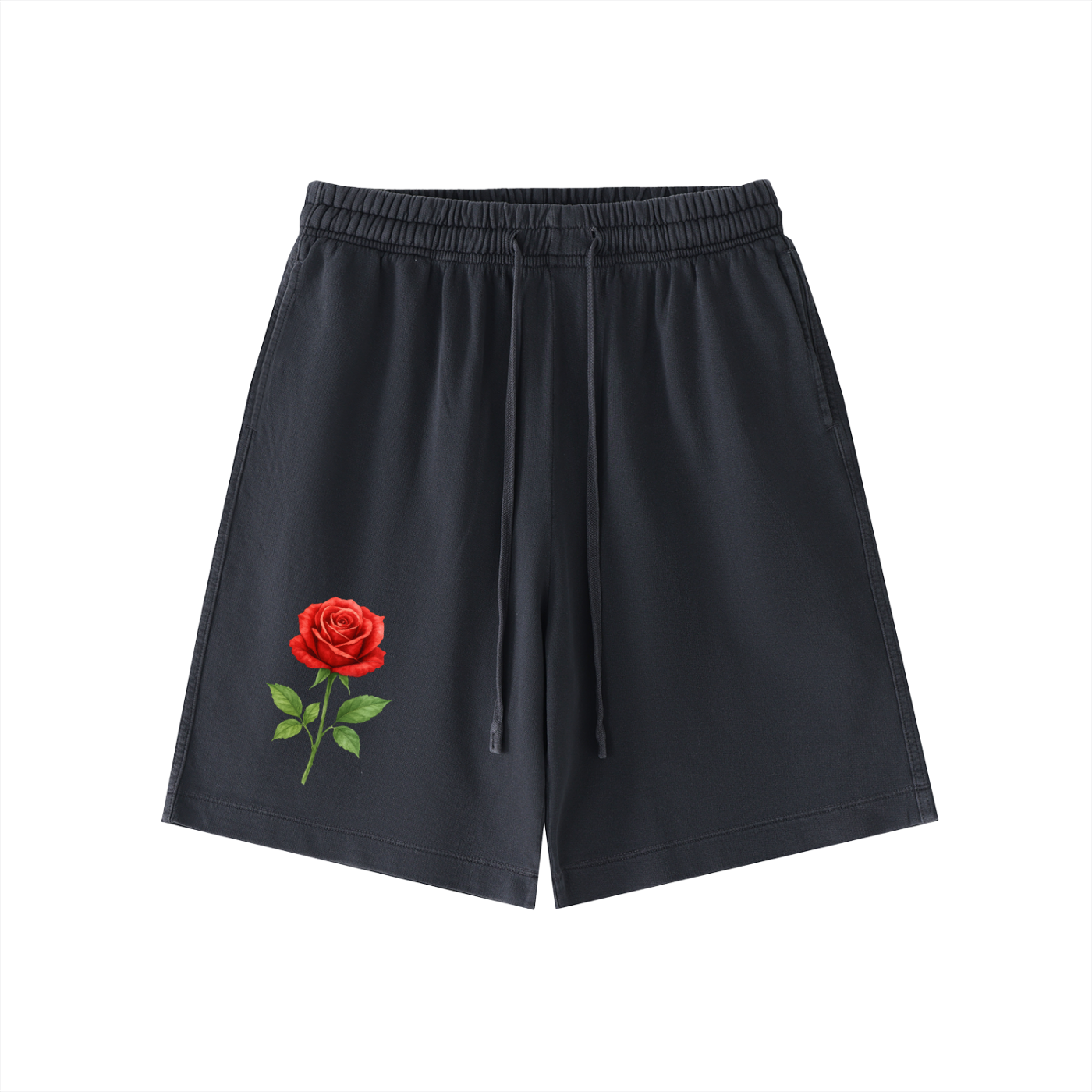 YEWARR ROSE, Vintage Wash Cotton Shorts
