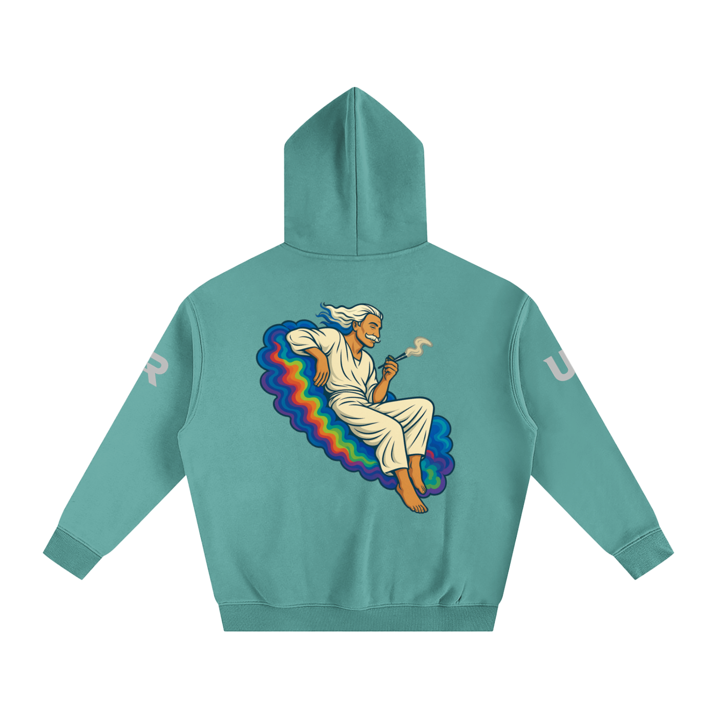 SMOKEPUNK #01 Oversized Fleeced Hoodie