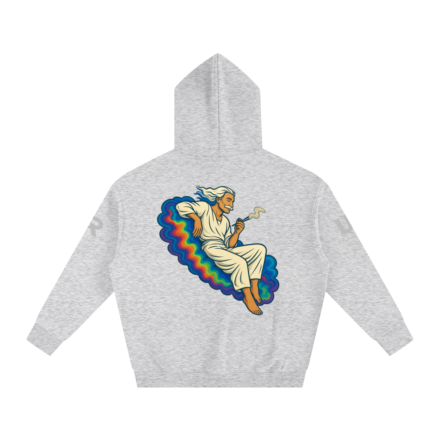 SMOKEPUNK #01 Oversized Fleeced Hoodie